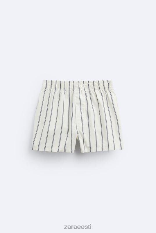 Zara 2 pakki triibulisi popliiniboksereid mehed mitmesugused tarvikud 42F0H1414