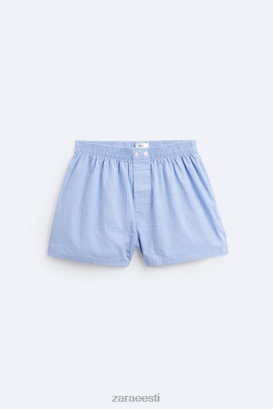 Zara 2 pakki triibulisi popliiniboksereid mehed mitmesugused tarvikud 42F0H1415