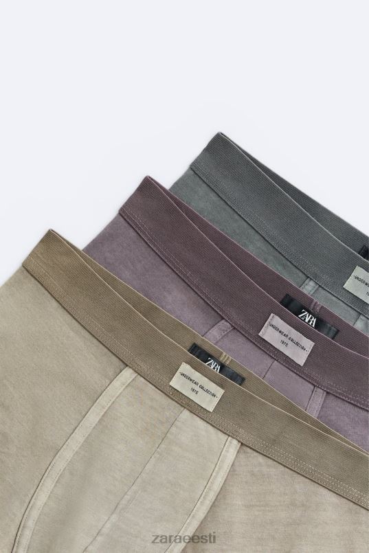 Zara 3 pakk kombineeritud boksereid mehed mitmesugused tarvikud 42F0H1429