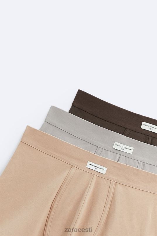Zara 3 pakk pehmeid boksereid mehed mitmesugused tarvikud 42F0H1427
