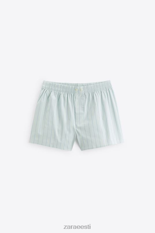 Zara kaks pakk triibulisi popliiniboksereid mehed mitmesugused tarvikud 42F0H1416