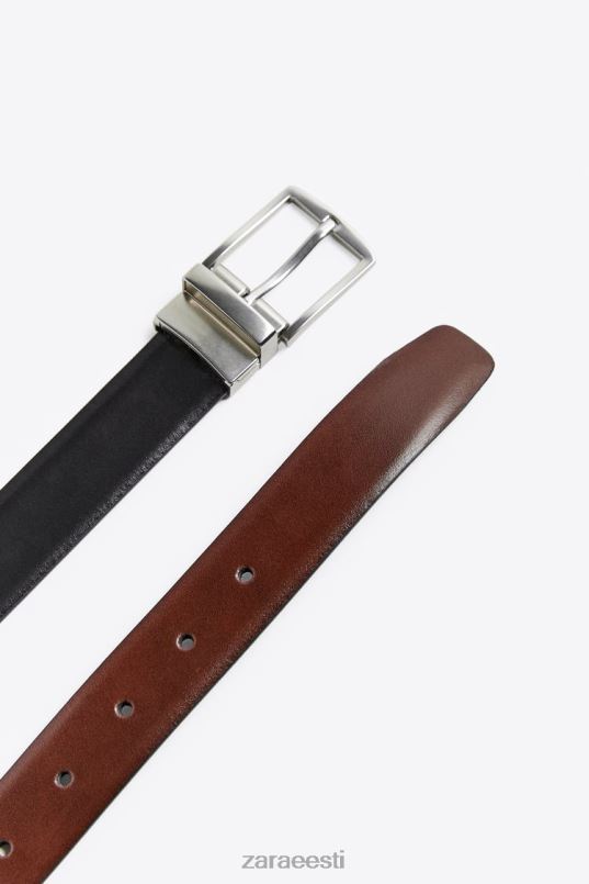 Zara pööratav rihm mehed nahk tarvikud 42F0H1478