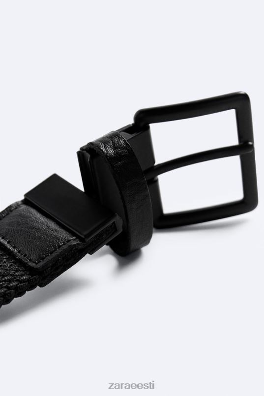 Zara pööratav veniv vöö mehed must tarvikud 42F0H1474