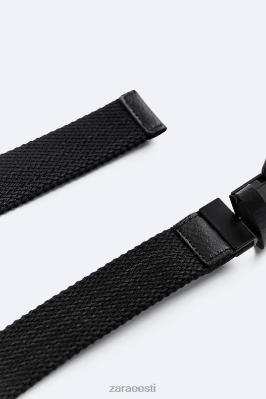 Zara pööratav veniv vöö mehed must tarvikud 42F0H1474