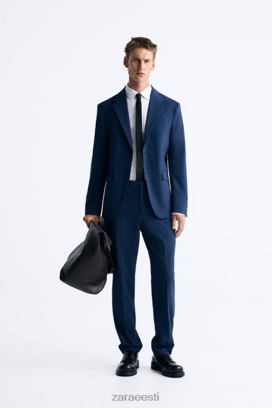 Zara hagijahamba ülikond mehed sinakas Riietus 42F0H1165