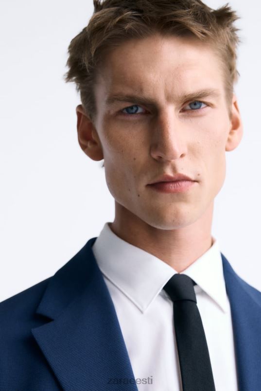 Zara hagijahamba ülikond mehed sinakas Riietus 42F0H1165