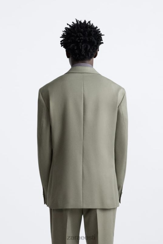 Zara ülikonna jope mehed keskroheline Riietus 42F0H1143