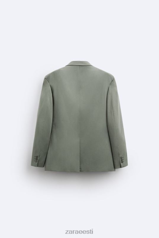 Zara ülikonna jope mehed roheline Riietus 42F0H1146