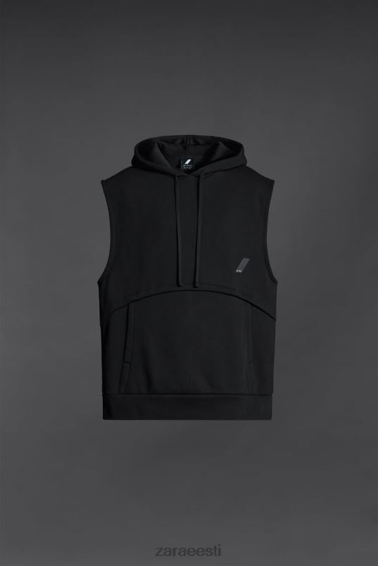 Zara poksitreeningu dressipluus mehed must Riietus 42F0H1049