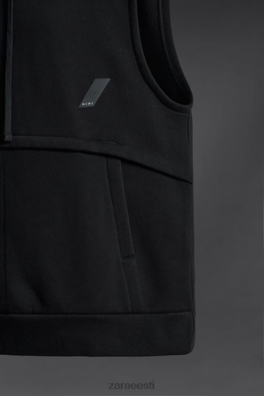 Zara poksitreeningu dressipluus mehed must Riietus 42F0H1049