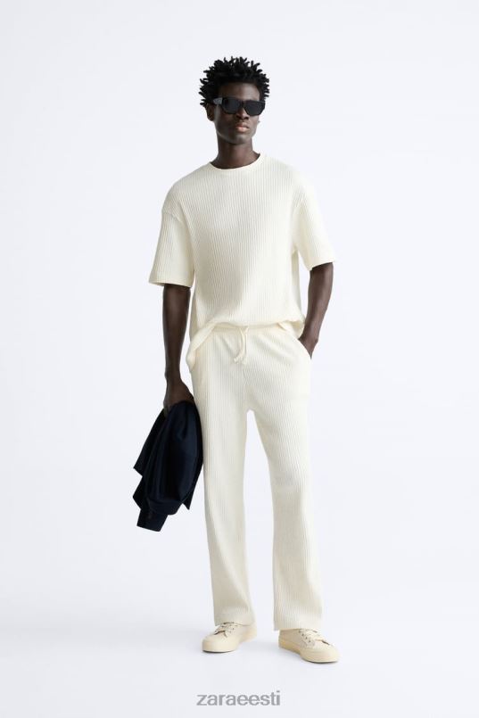 Zara soonik dressipluus mehed austri valge Riietus 42F0H1063