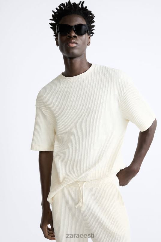 Zara soonik dressipluus mehed austri valge Riietus 42F0H1063