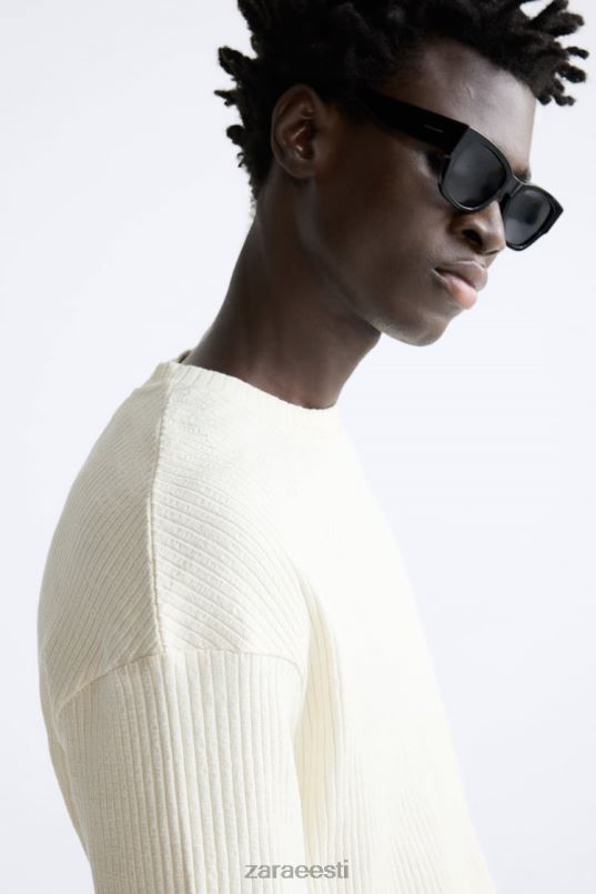 Zara soonik dressipluus mehed austri valge Riietus 42F0H1063