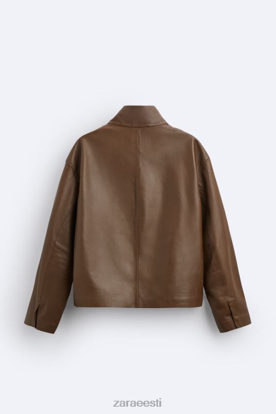 Zara nahktagi piiratud väljaanne mehed pruun/teip Riietus 42F0H1122