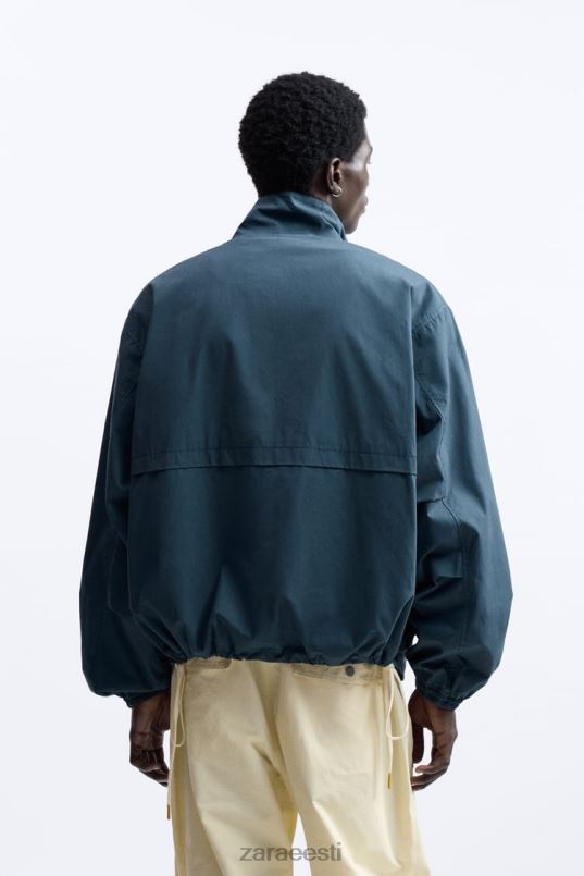 Zara tehniline jope piiratud väljaanne mehed sinine Riietus 42F0H1126