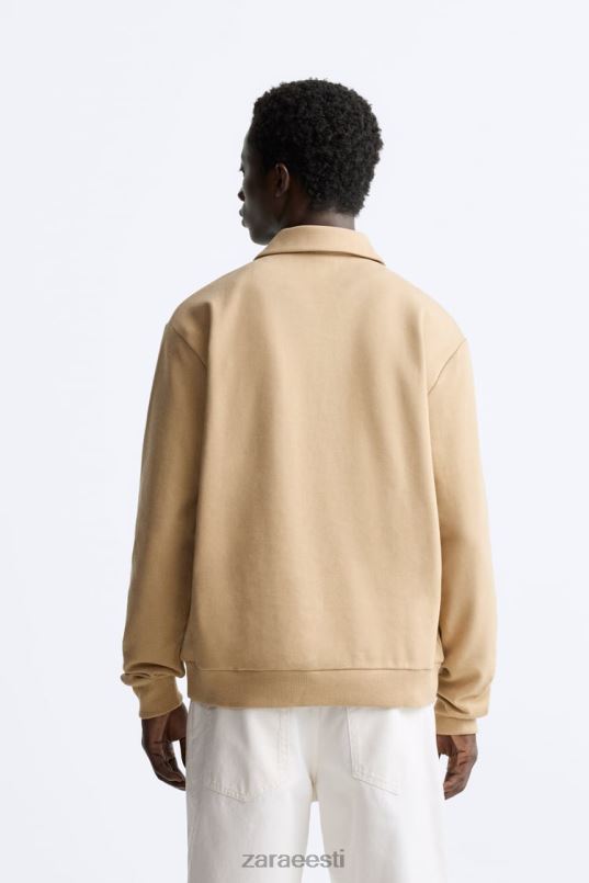 Zara polo dressipluus mehed hele päevitus Riietus 42F0H1232