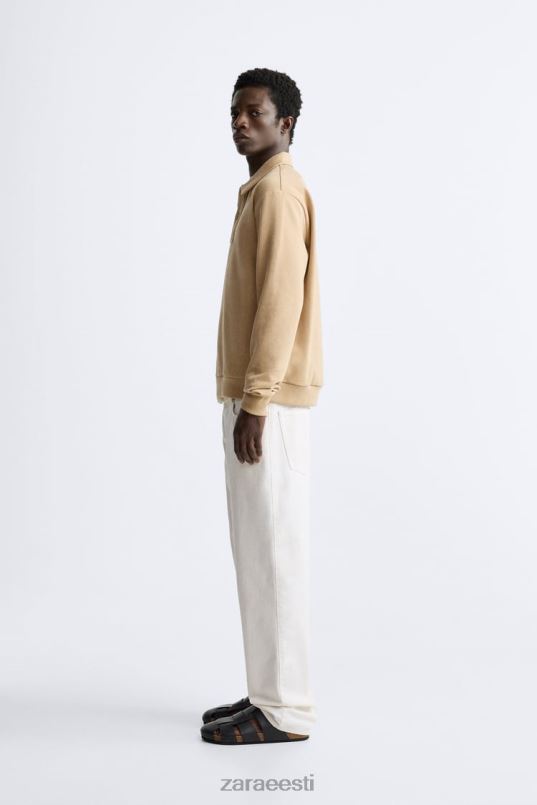 Zara polo dressipluus mehed hele päevitus Riietus 42F0H1232