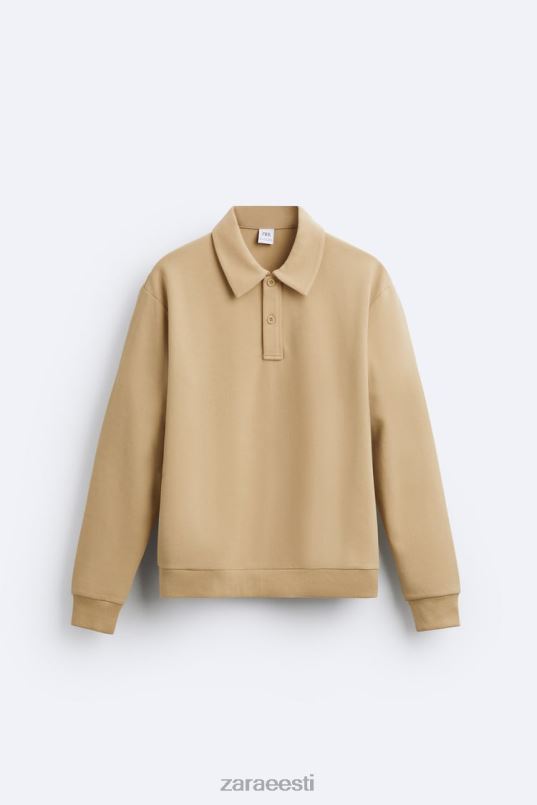 Zara polo dressipluus mehed hele päevitus Riietus 42F0H1232