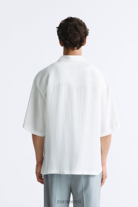 Zara modaalsegu särk mehed austri valge Riietus 42F0H1002