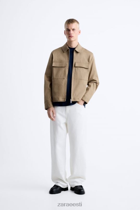 Zara tasku ülesärk mehed liiv Riietus 42F0H1179