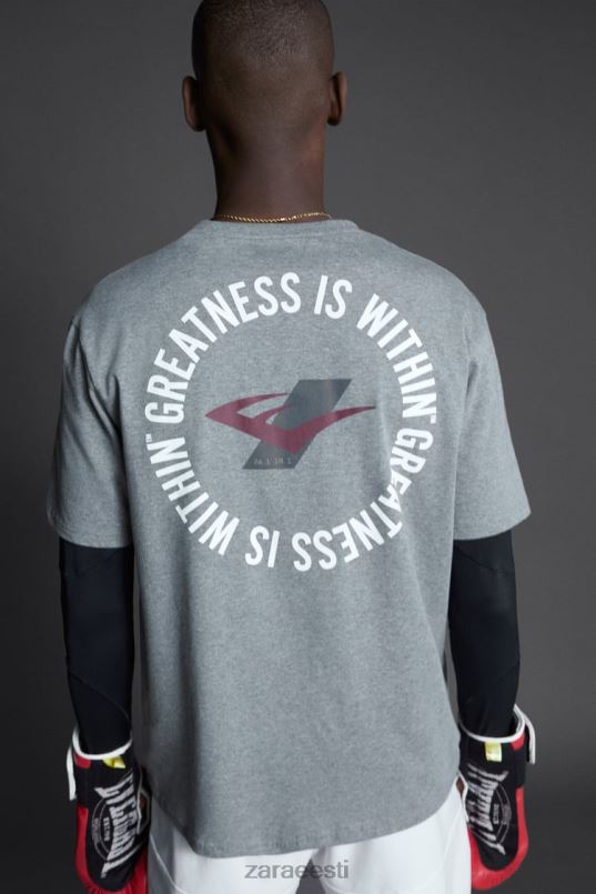 Zara igavene treeningsärk mehed hall mergel Riietus 42F0H1196