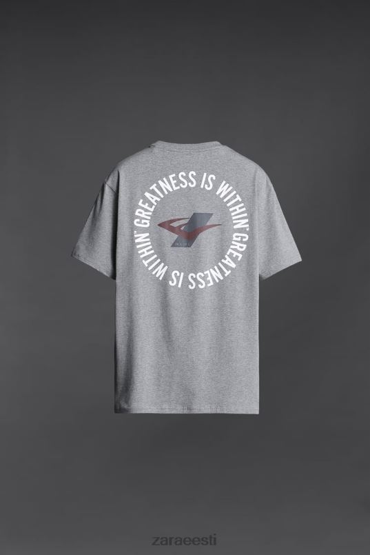 Zara igavene treeningsärk mehed hall mergel Riietus 42F0H1196