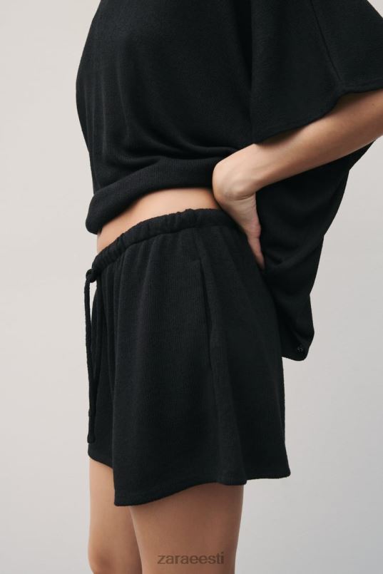 Zara koo lühikesed püksid naised must Riietus 42F0H606