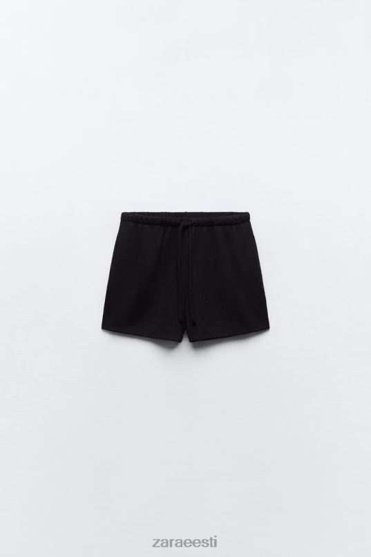 Zara koo lühikesed püksid naised must Riietus 42F0H606
