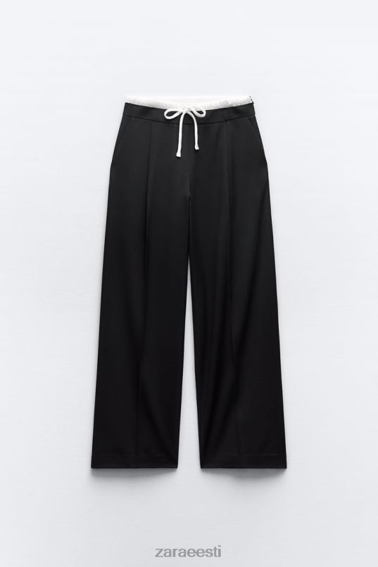 Zara kombineeritud bokserpüksid naised must Riietus 42F0H486