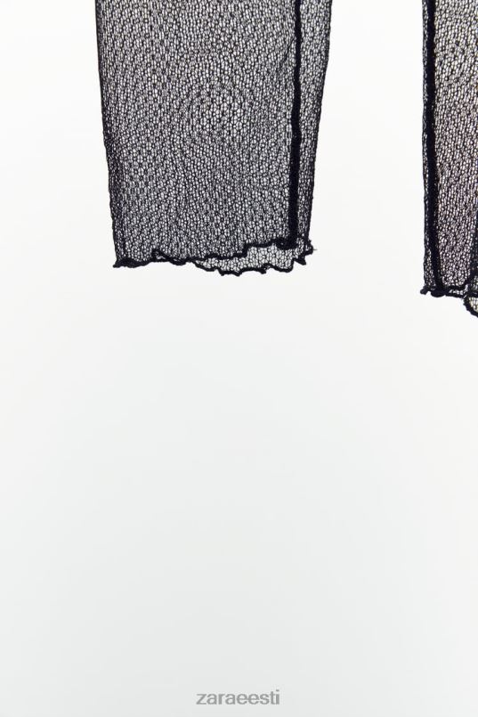 Zara pitsist säärised naised must Riietus 42F0H497