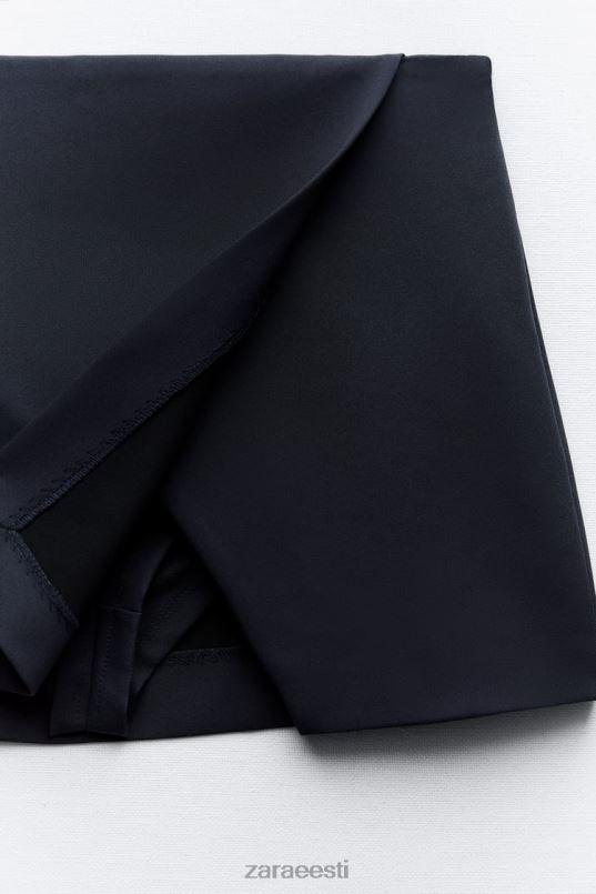 Zara asümmeetriline skort naised bensiin sinine Riietus 42F0H528