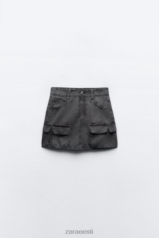 Zara cargo mini seelik naised hall Riietus 42F0H646