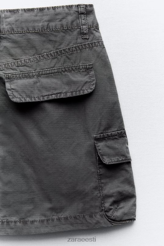 Zara cargo mini seelik naised hall Riietus 42F0H646