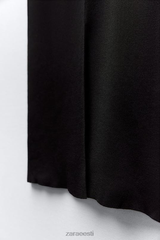 Zara koo midi seelik naised must Riietus 42F0H677