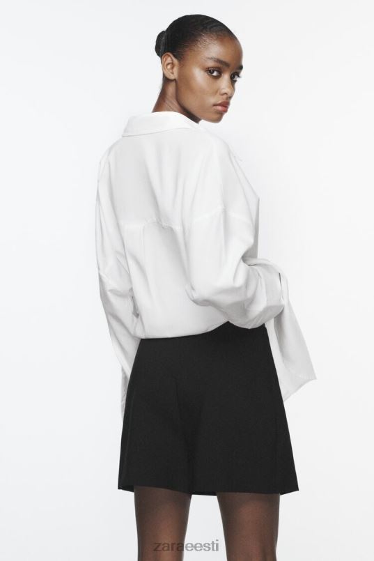 Zara lõhikuga skort naised must Riietus 42F0H588