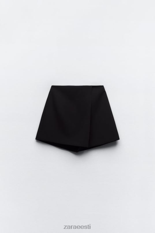 Zara lõhikuga skort naised must Riietus 42F0H588