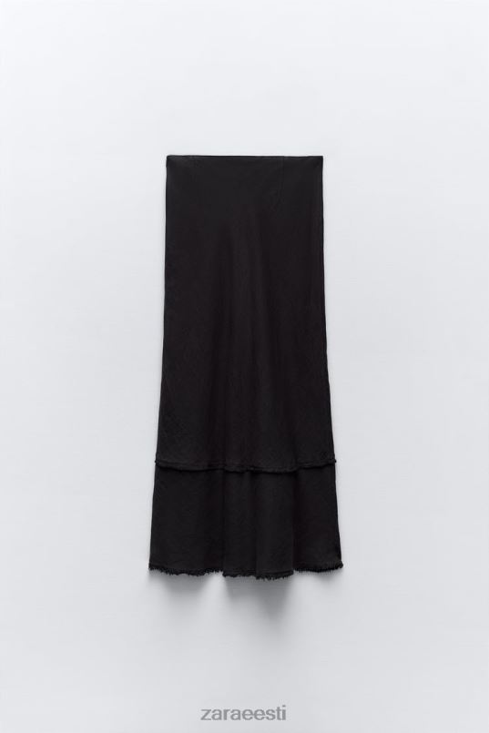 Zara linane midi seelik naised antratsiithall Riietus 42F0H678