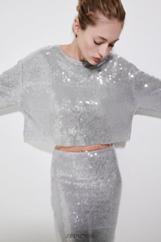 Zara litriga midiseelik naised hall Riietus 42F0H648