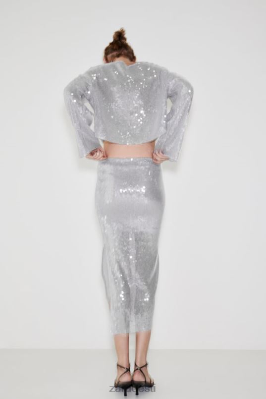 Zara litriga midiseelik naised hall Riietus 42F0H648