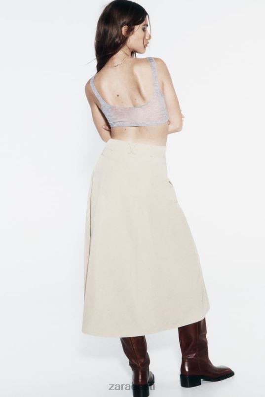 Zara lukuga keebiseelik naised helebeež Riietus 42F0H643