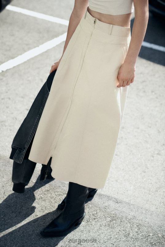 Zara lukuga keebiseelik naised helebeež Riietus 42F0H643