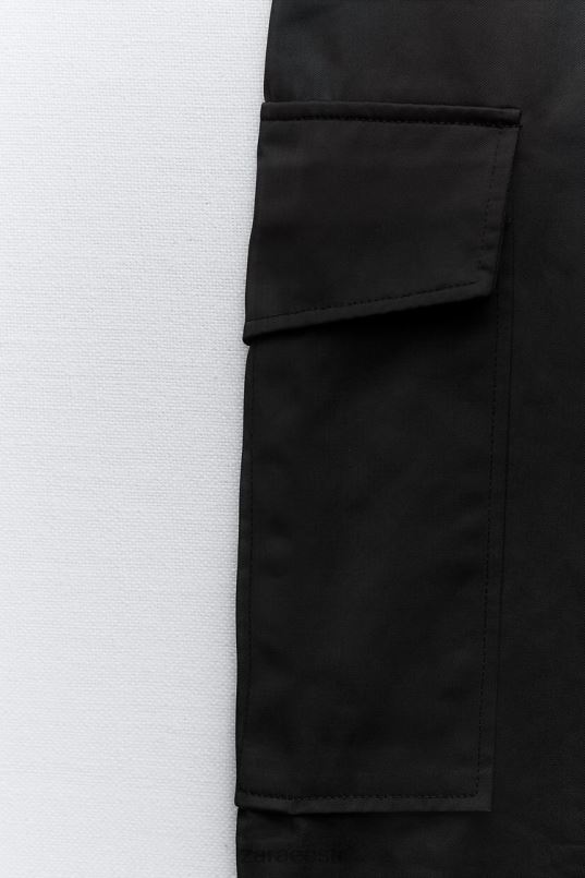 Zara lukuga nailonist seelik naised must Riietus 42F0H634