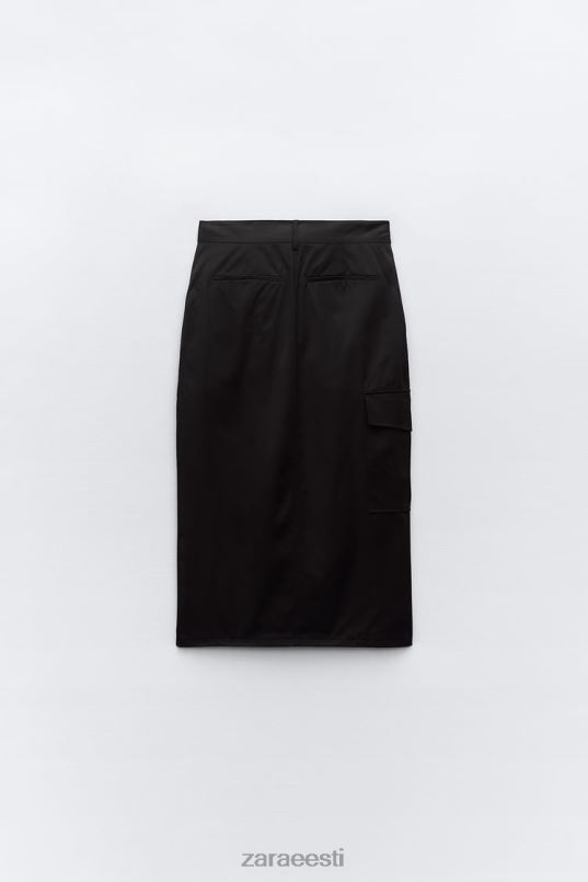 Zara lukuga nailonist seelik naised must Riietus 42F0H634