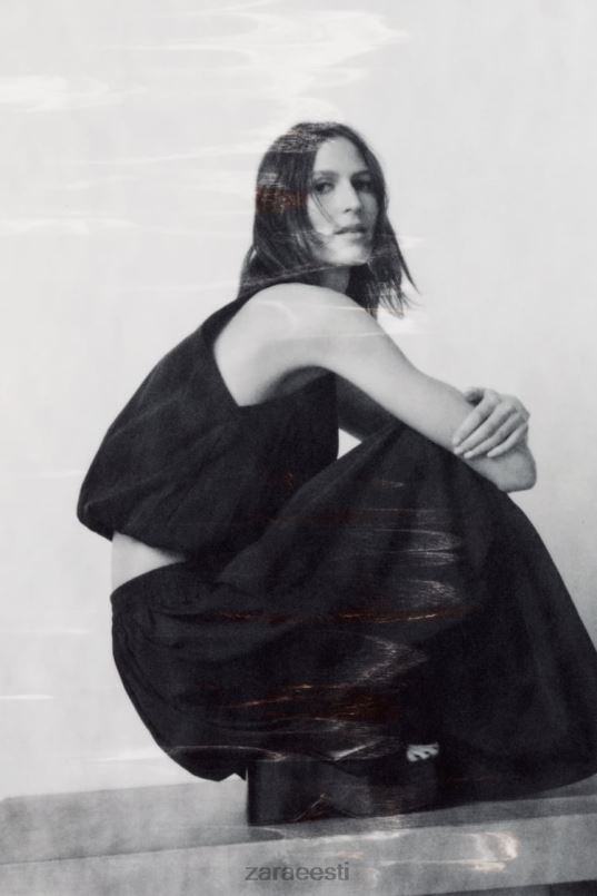 Zara mahukas midi seelik naised must Riietus 42F0H675