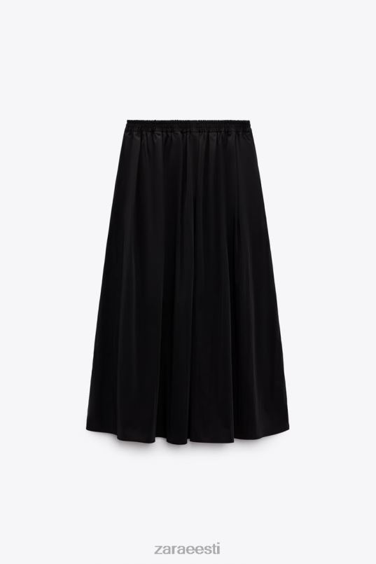 Zara mahukas midi seelik naised must Riietus 42F0H675