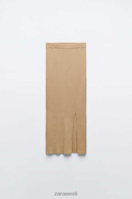 Zara metallist niidiga kootud midiseelik naised kuldne Riietus 42F0H720