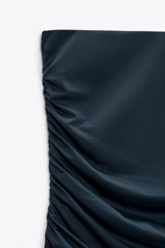 Zara midi seelik kaarega naised pardi sinine Riietus 42F0H705