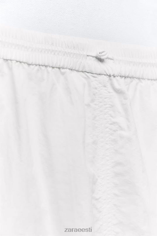 Zara nailonist midi seelik naised valge Riietus 42F0H719