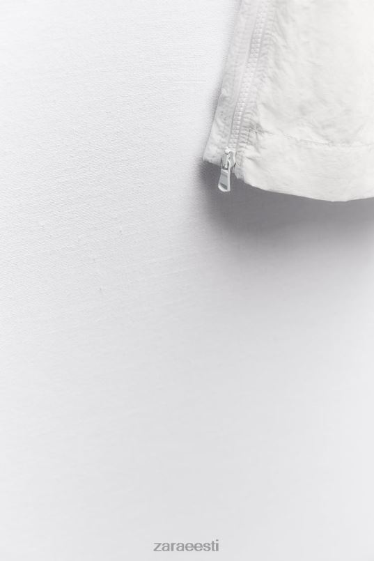 Zara nailonist midi seelik naised valge Riietus 42F0H719