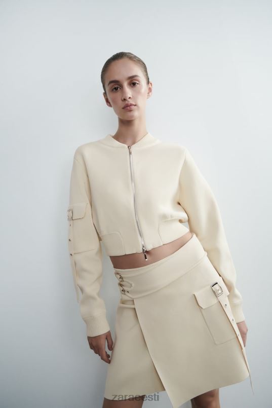 Zara pandlaga seelik naised ekru Riietus 42F0H726